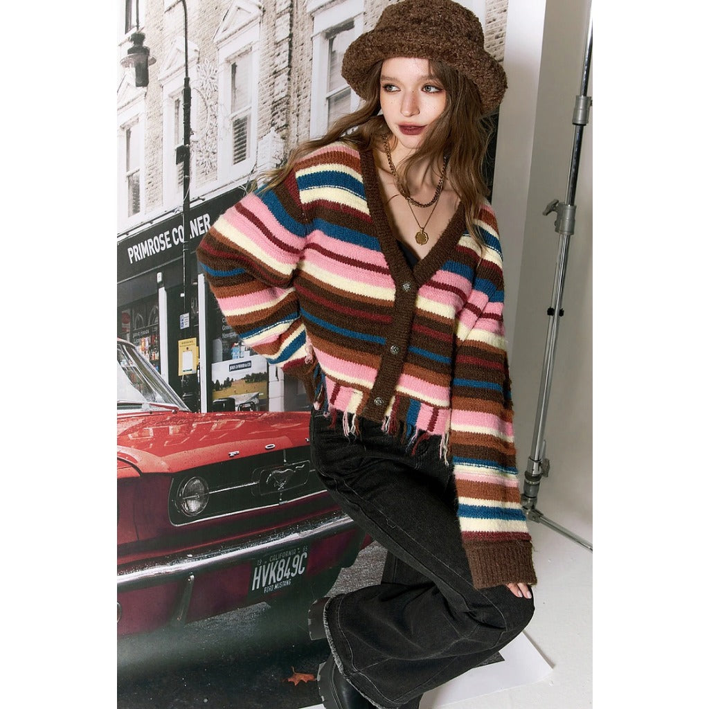 Y2K 2000er Retro Gyaru Pullover für Damen