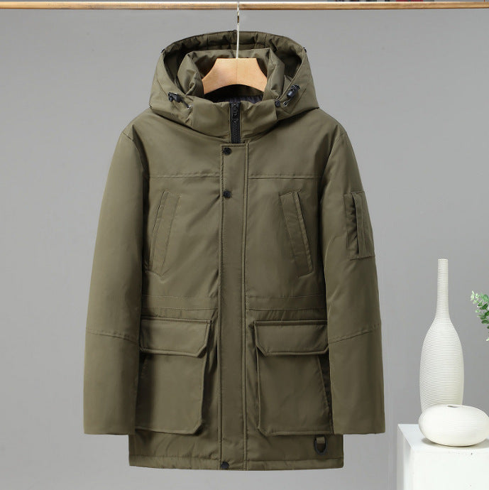 Chaqueta acolchada de algodón para escalada y ocio al aire libre para hombre