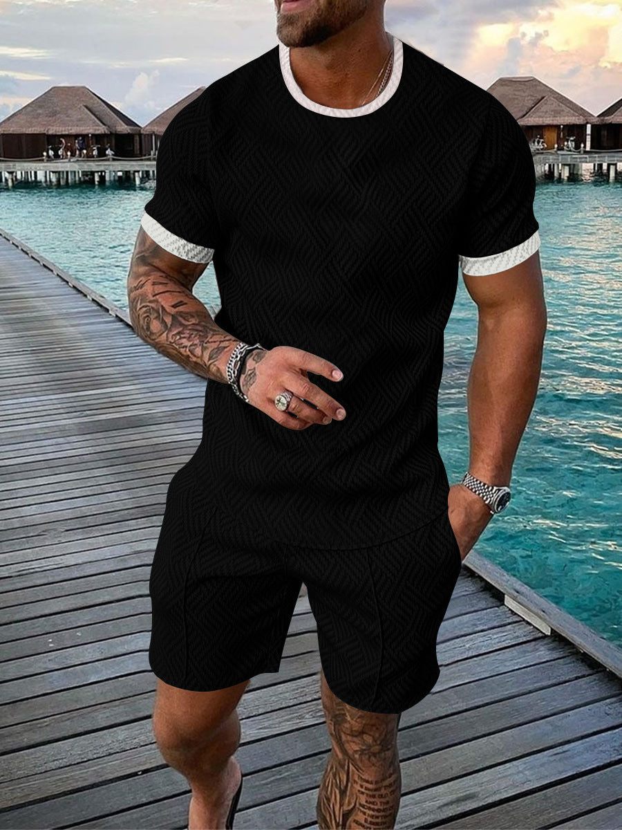 Tendencia de trajes de moda europea y americana para hombres