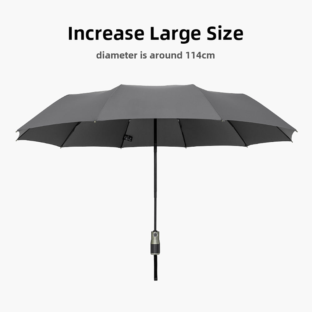 Großer automatischer Windproof-Regenschirm mit Carbonfaser-Griff