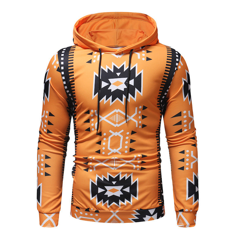 Modischer, lässiger Pullover mit langen Ärmeln und Kapuze