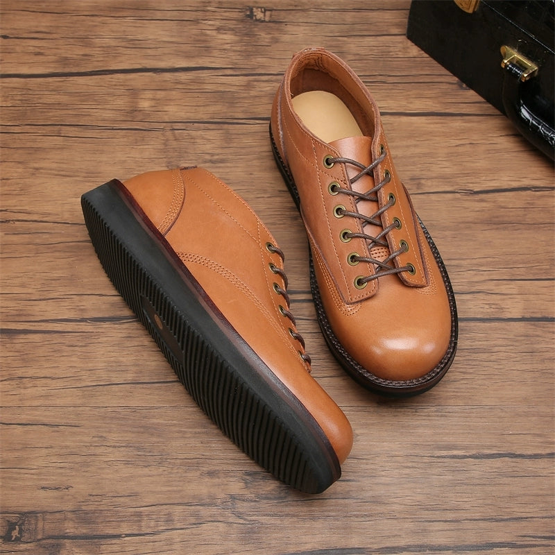 Mocasines de piel de vaca Goodyear hechos a mano