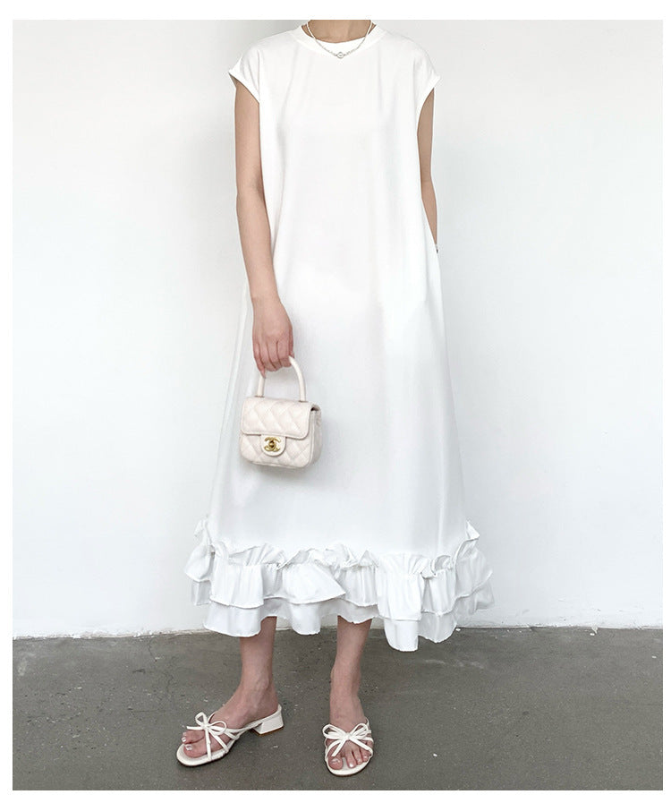 Vestido de verano para mujer japonés y coreano de alta calidad y holgado
