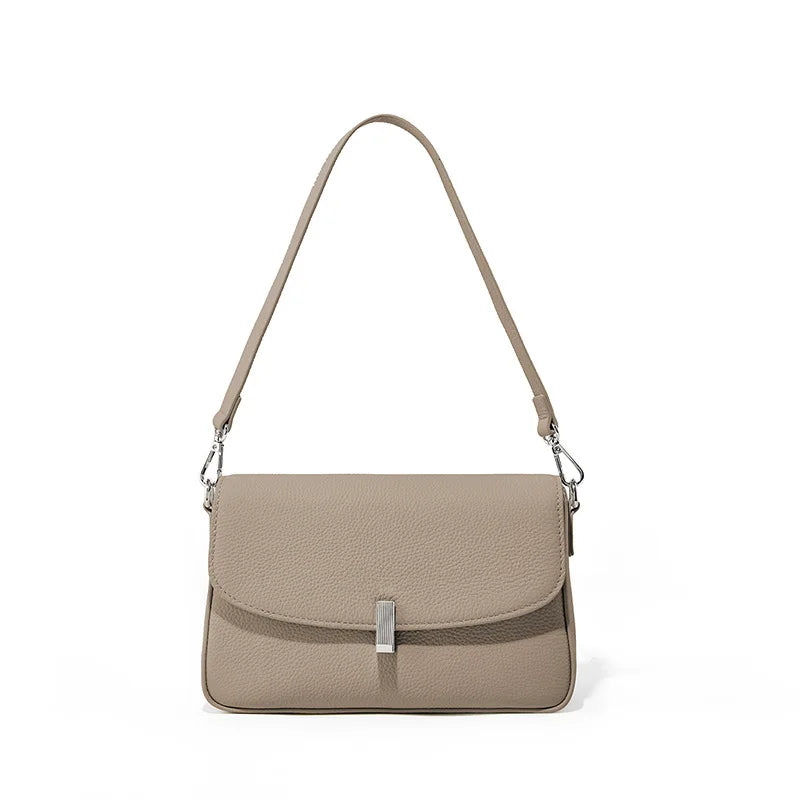 Umhängetasche für Damen aus echtem Leder