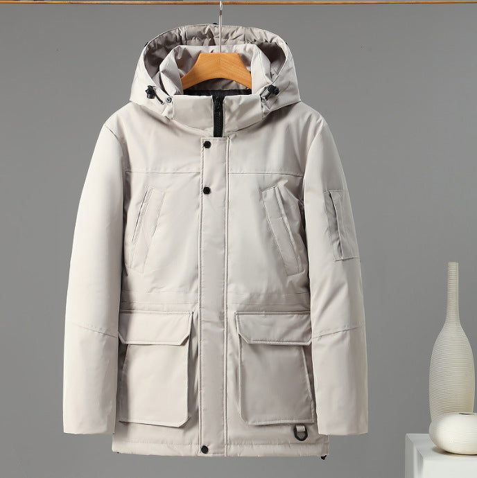 Chaqueta acolchada de algodón para escalada y ocio al aire libre para hombre