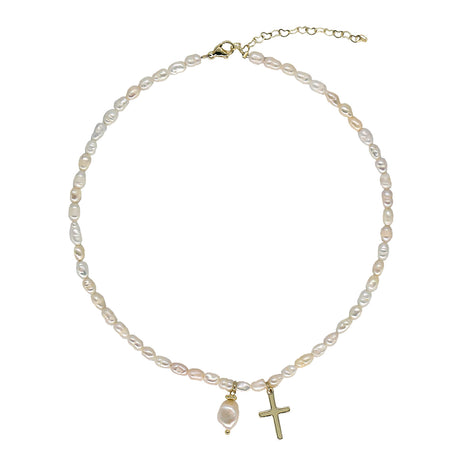 All-match Opposite-sex Pendant Beaded Clavicle Chain Niche Temperament Necklace - Dazpy
