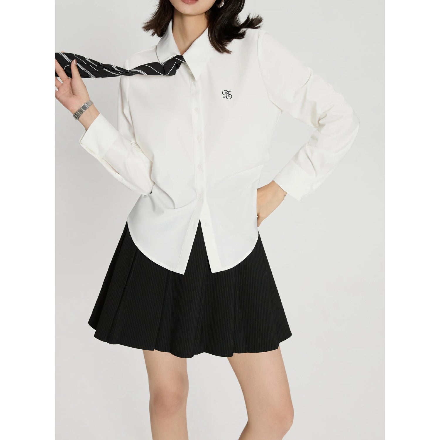 Lässiges, elegantes Lagenhemd für den Herbst für Damen