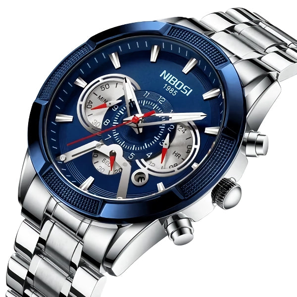 Luxuriöse Sport-Chronographen-Herrenuhr