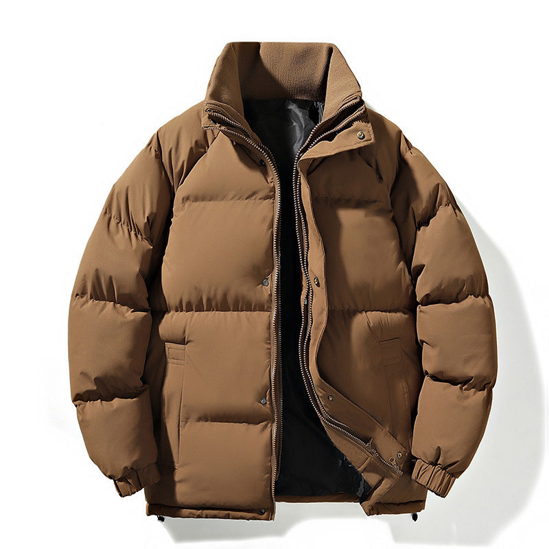 Herrenmode Baumwolle gefütterte Jacke Casual All-matching