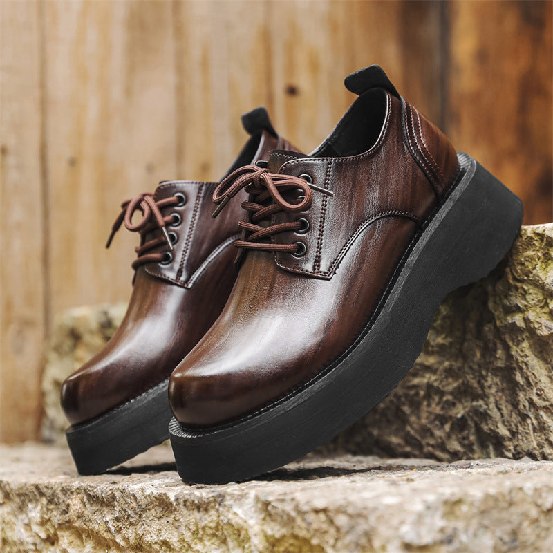 Mocasines clásicos de cuero para hombre
