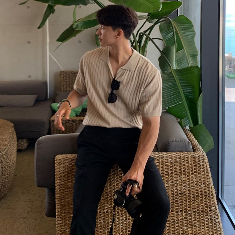 Camisa de diseño versátil y moderna para hombre