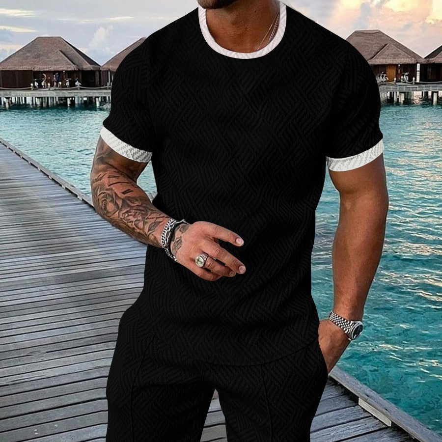 Tendencia de trajes de moda europea y americana para hombres