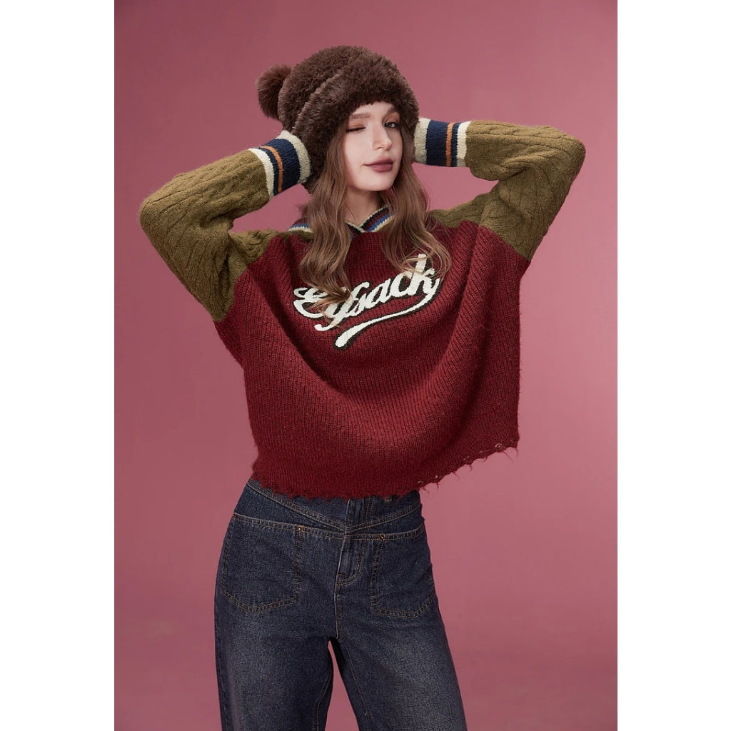 Weihnachts-Gyaru-Kapuzenpullover für Damen