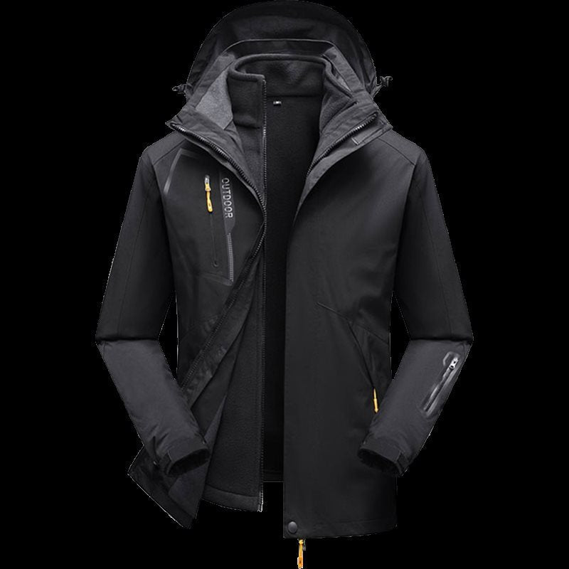 Herren Assault Jacke Fleece-gefüttert Dick Winddicht