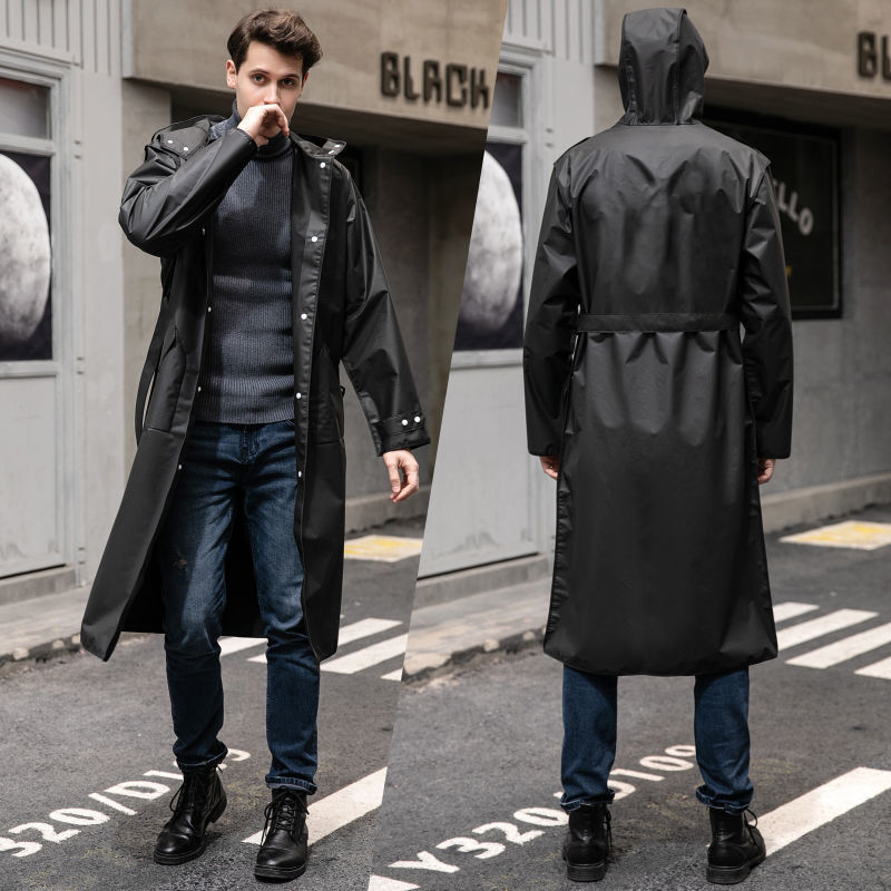 Cortavientos transparente impermeable para hombre y mujer, para exteriores, para senderismo, para adultos