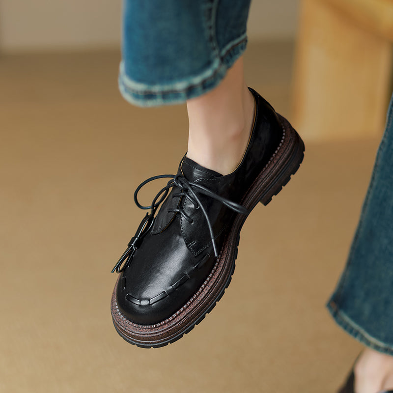 Zapatos casuales con suela gruesa y plataforma de primavera para mujer