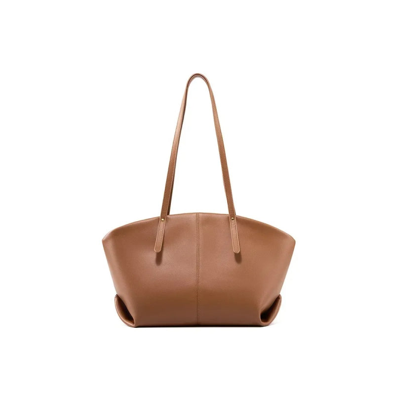 Bolso de hombro de cuero genuino de lujo
