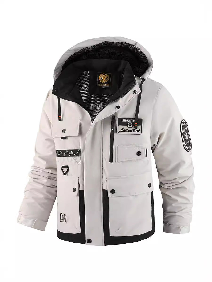 Abrigo acolchado de algodón grueso para exteriores, abrigo acolchado de algodón para invierno