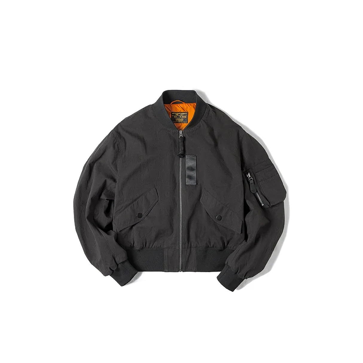 Chaqueta bomber universitaria retro para mujer