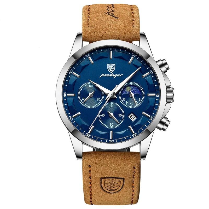 Quarz-Chronograph-Sportuhr: Luxus, Stil, Funktionalität