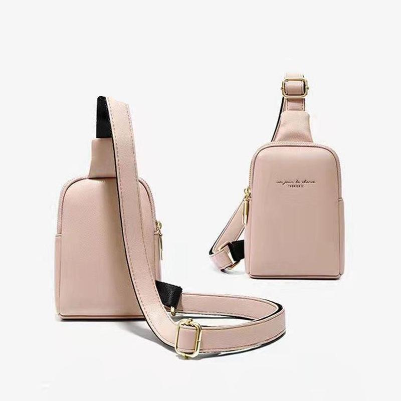 Bolso bandolera de piel sintética de moda