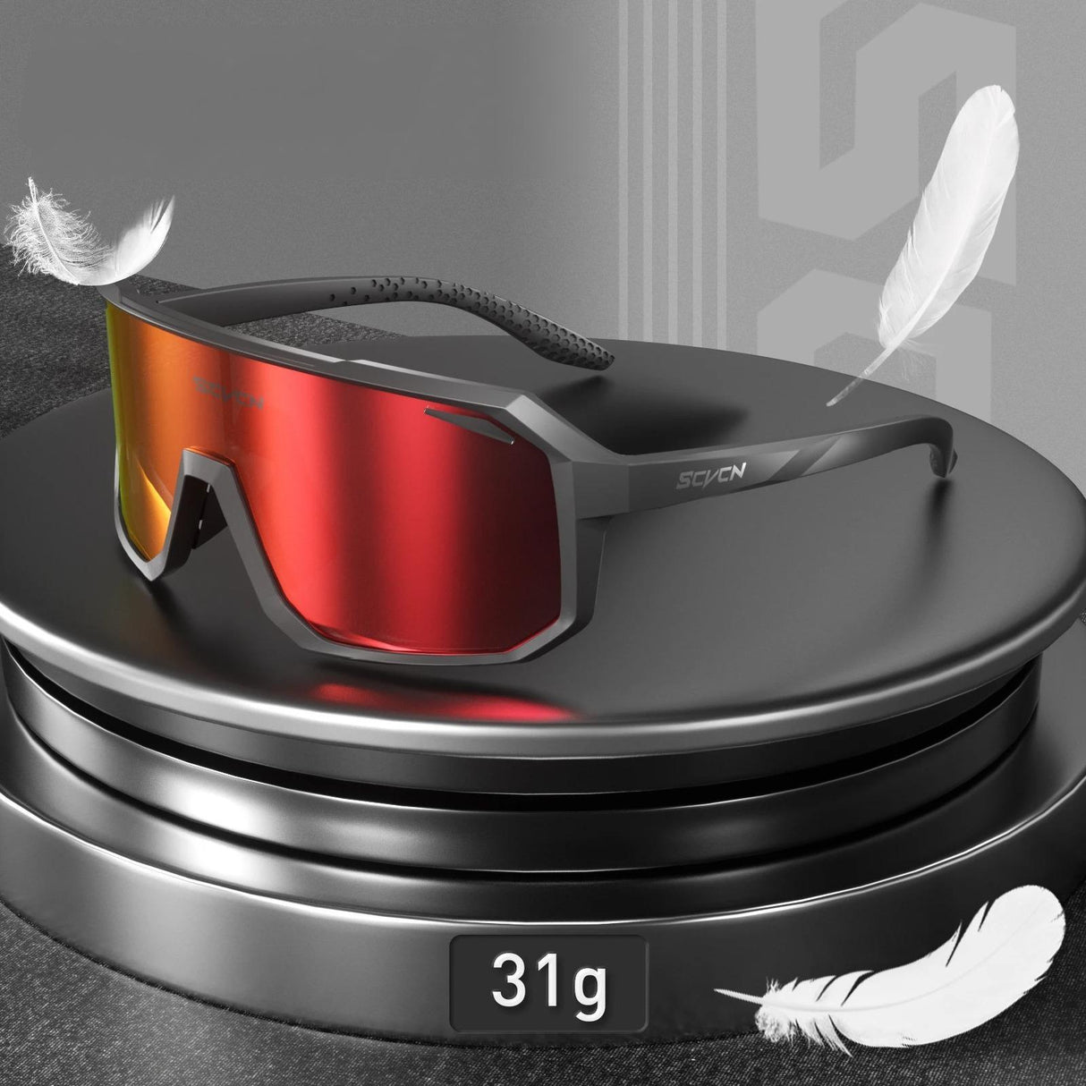 Gafas de sol de policarbonato UV400 multideporte para ciclismo y actividades al aire libre