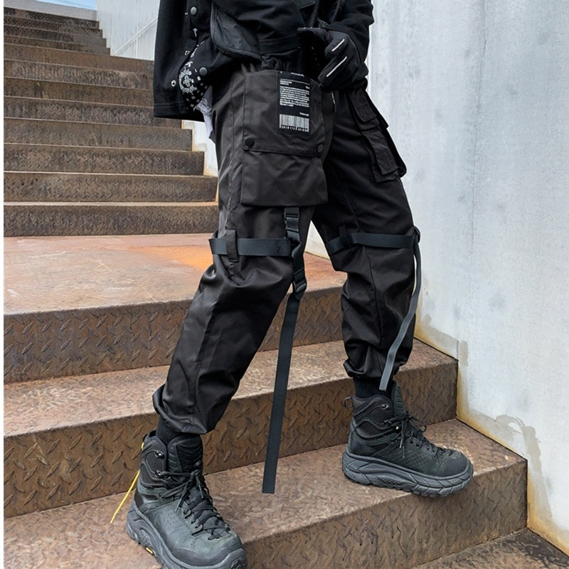 Trendy dunkler Freizeit-Overall für Herren