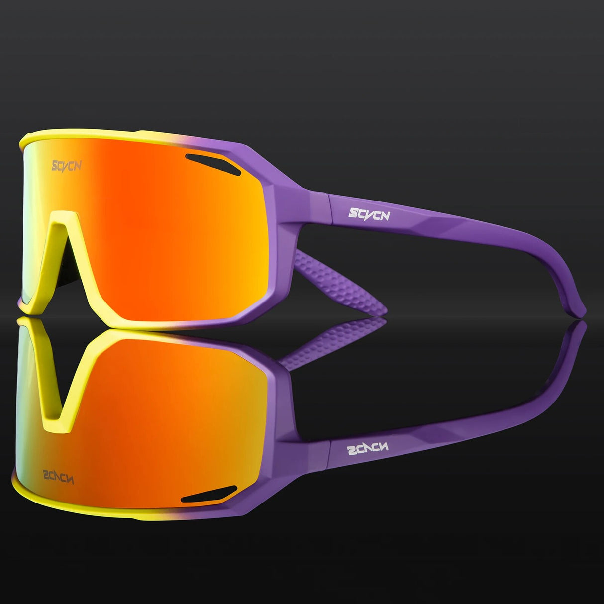 Gafas de sol de policarbonato UV400 multideporte para ciclismo y actividades al aire libre