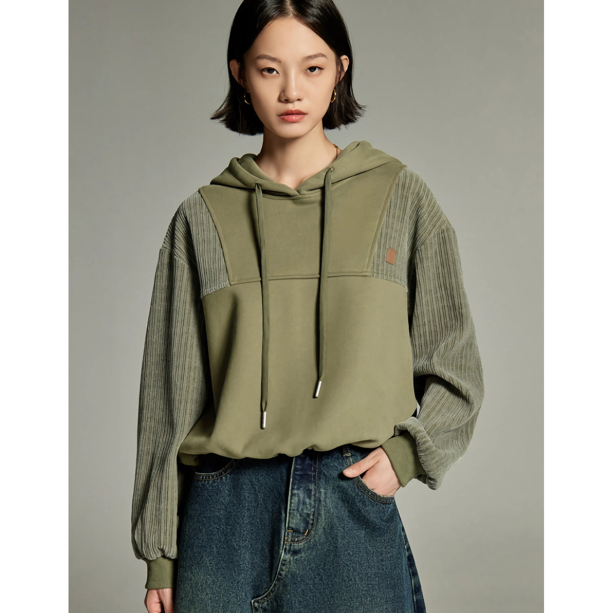 Fleece-Kapuzenpullover für Damen – lässiges Winter-Sweatshirt