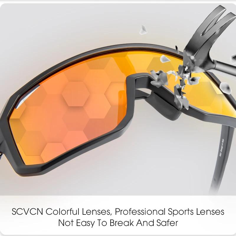 Gafas de sol de policarbonato UV400 multideporte para ciclismo y actividades al aire libre
