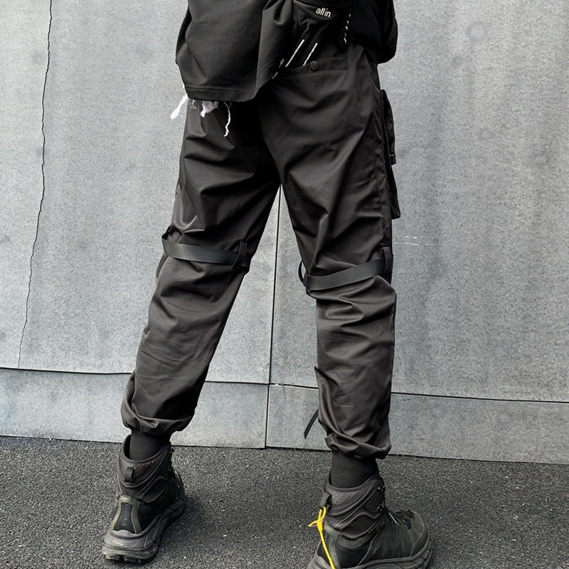 Trendy dunkler Freizeit-Overall für Herren
