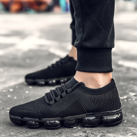 Air cushion shoes Korean men's casual sports shoes outdoor non-slip shock absorption large size men's shoes - Dazpy