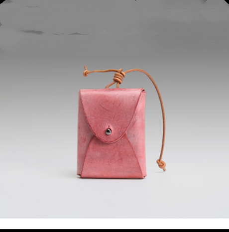 Retro Handmade Men's Cute Zero Multifunctional First Layer Cowhide Card Holder - Dazpy