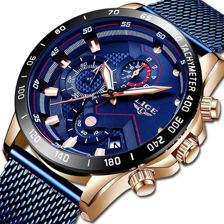 Men's Classic Quartz Waterproof Watches - Dazpy