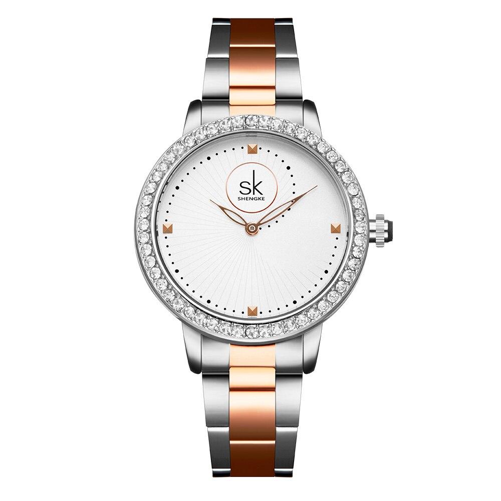 Women's Rhinestone Decor Quartz Wristwatches - Dazpy