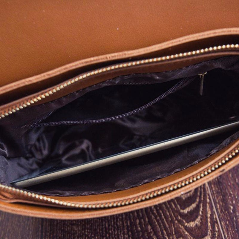 One shoulder crossbody wide shoulder strap crossbody bag - Dazpy