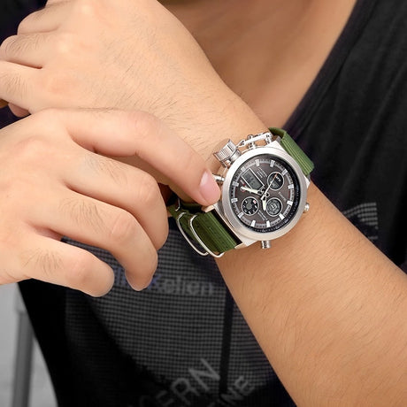 Fashionable Waterproof Watches with Dual Display - Dazpy