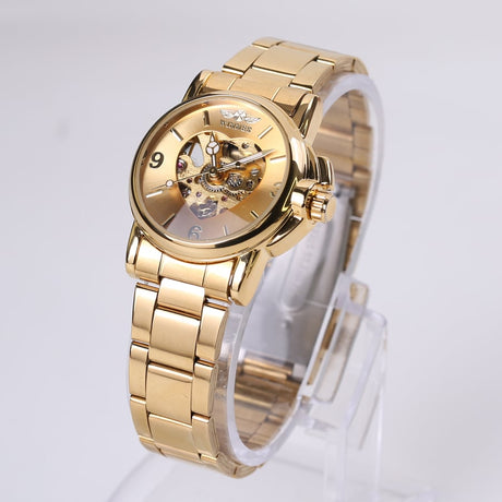 Women's Heart Dial Mechanical Watches - Dazpy