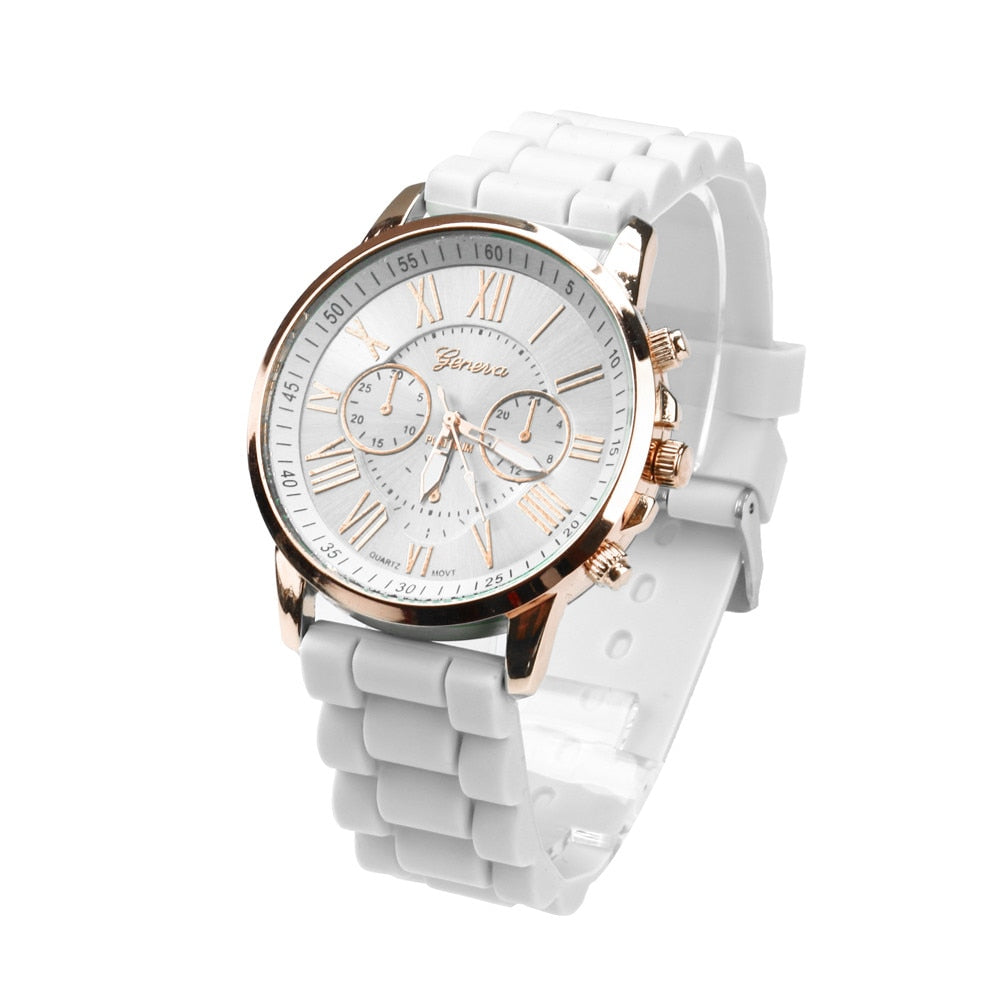 Women's Roman Numerals Quartz Watch - Dazpy