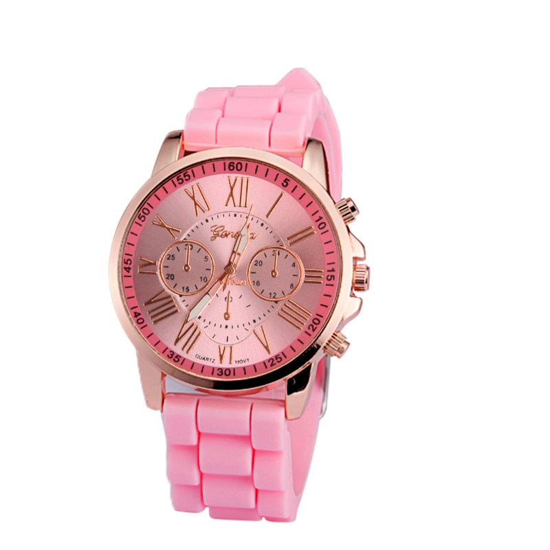 Women's Roman Numerals Quartz Watch - Dazpy