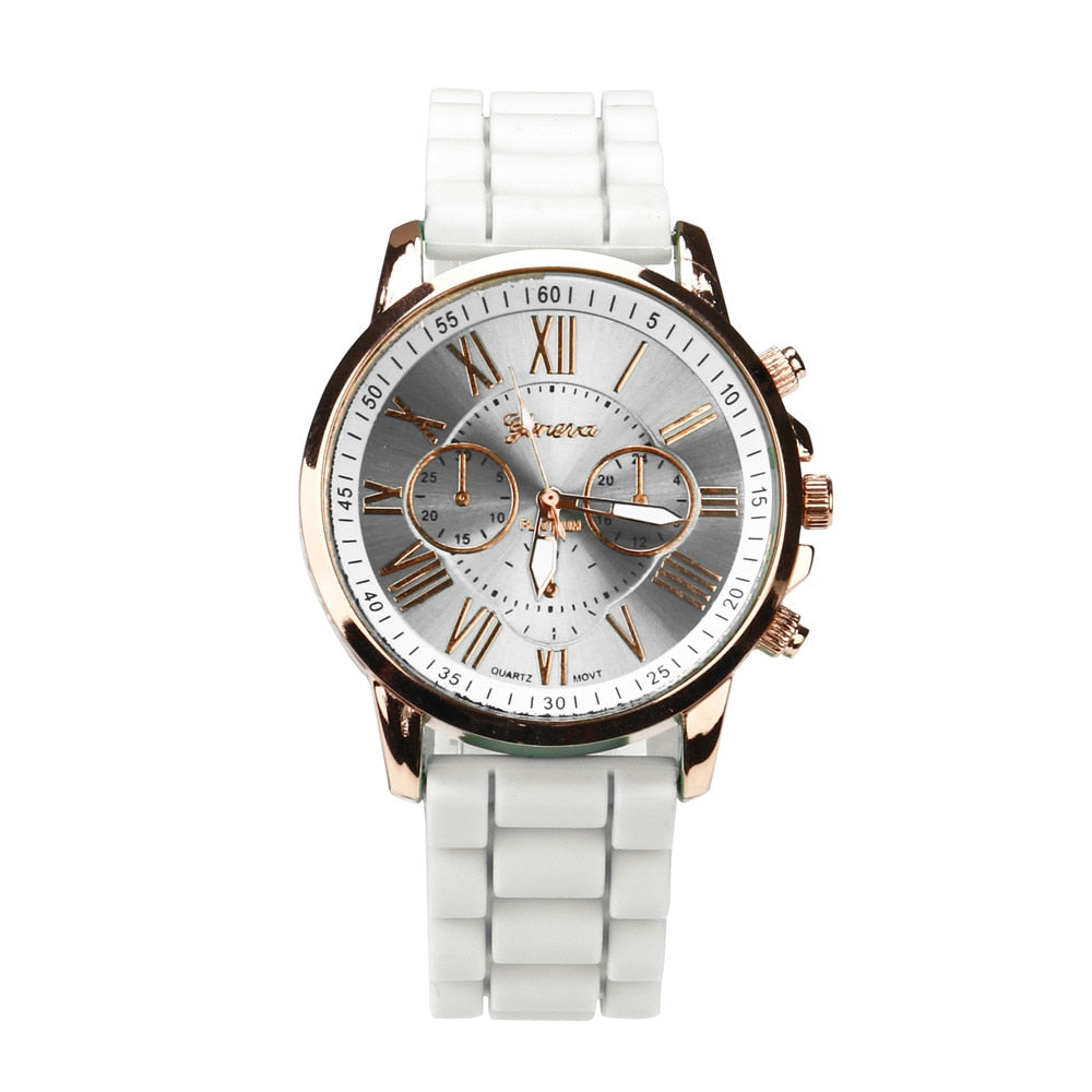 Women's Roman Numerals Quartz Watch - Dazpy