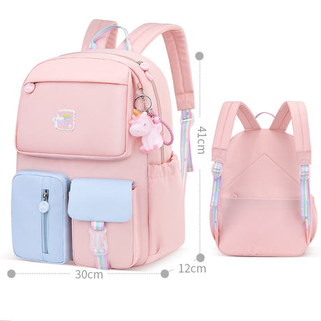 Girls Lightweight Children Spine Protection Shoulder Bag - Dazpy