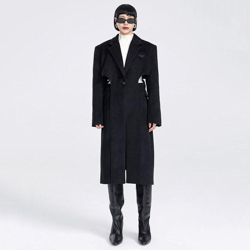 Women's Chic Autumn/Winter Woolen Overcoat