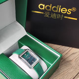 Women's Exquisite Small Green Watch Set Gift Box Square - Dazpy