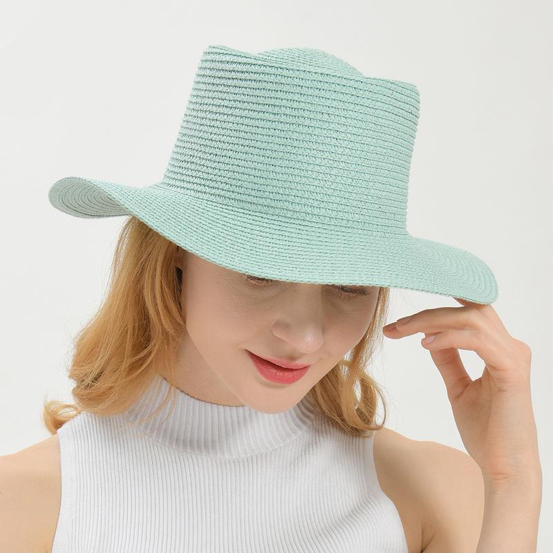 Ladies' Summer Beach Sun Hat with Wide Brim