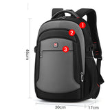 Casual Men's Laptop Bag Fashion Student School Bag - Dazpy