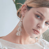 Fashion Tassel Personalized Earrings Wedding Dress Accessories - Dazpy