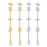 New Personalized Long Chain Earrings With Stylish Temperament - Dazpy