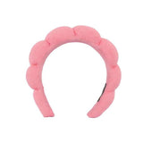 Fluffy Sponge Headband for Women - Puffy Hairband for Makeup, Skincare & Yoga