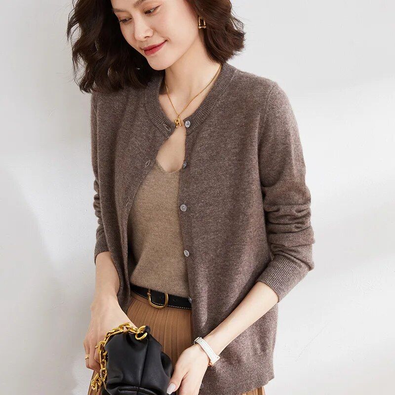 Luxurious Cashmere Women's Cardigan